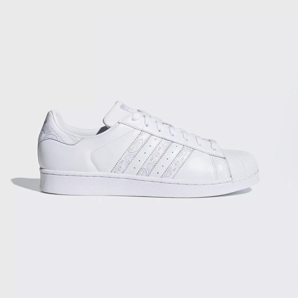 Adidas Superstar Tenis Blancos Para Hombre (MX-63734)